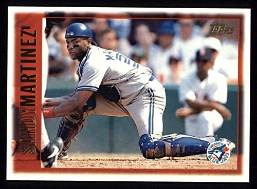 1997 Topps # 418 Санди Мартинес Торонто Блу Джейс (бейзболна картичка) NM/MT Блу Джейс