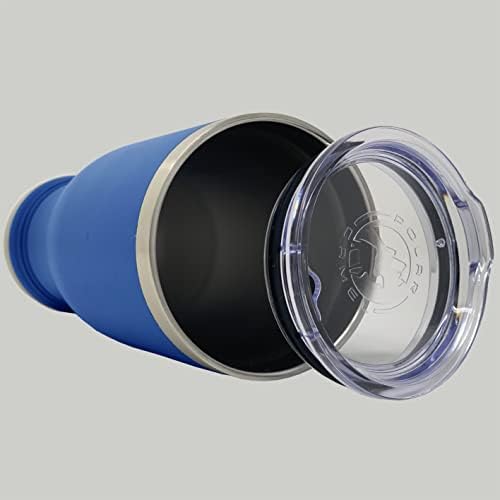 Чаша Пилснера LaserGram 14 грама с Вакуумна Изолация, Акула-Чук, Приложени Лична Гравиране (Тъмно Синя)