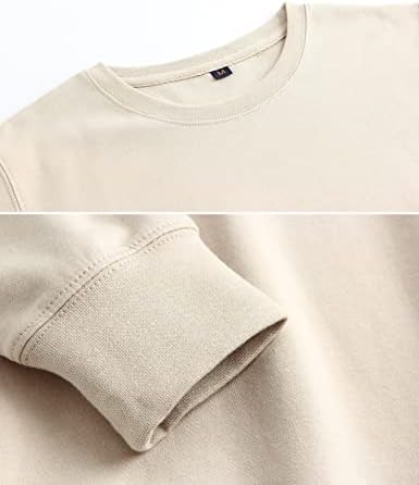 Oucouvip Custom Crewneck Sweatshirt за Жени и Мъже Персонализирани Дизайн Качулки Вашият Собствен Отпред и Отзад