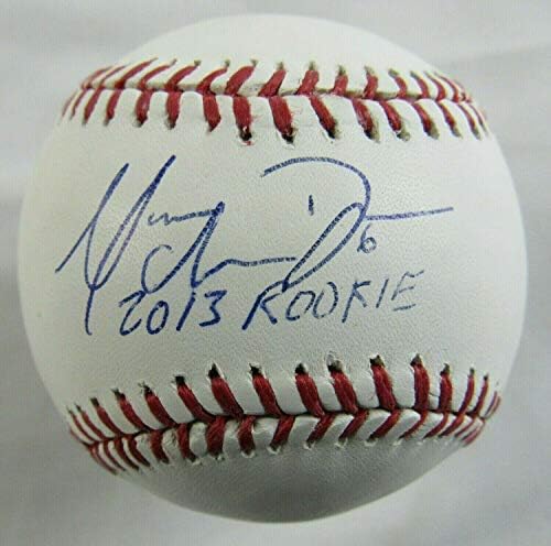 Мат ден Decker Подписа Автограф Rawlings Baseball B103 II - Бейзболни Топки с Автографи