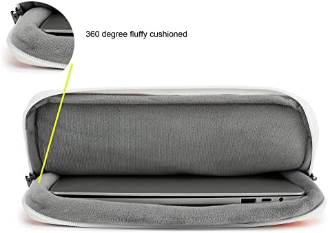 Защитен калъф за лаптоп SANFAN 360 °, Чанта за лаптоп с дръжка и багажным колан за iPad 12,9 инча, MacBook Pro Air 13