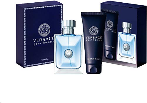 Корпоративна подаръчен комплект Versace, спрей Edt 3,4 грама и шампоан за коса и тяло