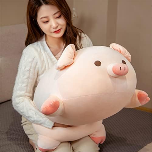 Мек Плюшен възглавница SEENEEY Fat Pig, Сладка плюшена играчка във формата на Прасе, Подарък за Спално бельо, Детски