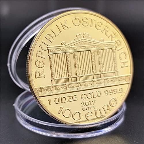 Австрийската Възпоменателна Монета 2015 Златен Медал На Виенския Симфоничен Оркестър Мемориал Медал На Златна Монета Артикули За Декорация На Дома