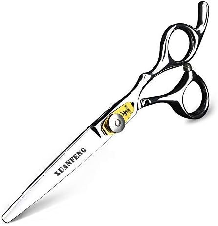 XUANFENG Еластичен Винт 6 инча Ножици за коса от стомана 9cr18, ножица за подстригване на коса за дома или фризьорски