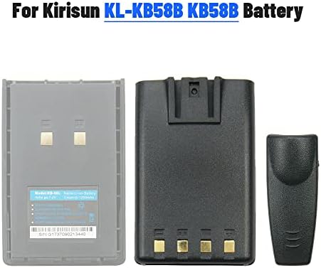 10X KB-58L Скоба за колана за Kirisun PT4200 PT5200 PT558 PT668 PT558S PT-558 PT-558S PT-4200 Радио Замяна на Батерията
