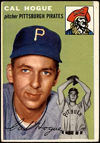 1954 Topps # 134 Кал Hog Питсбърг Пайрэтс (Бейзболна картичка) VG Пирати