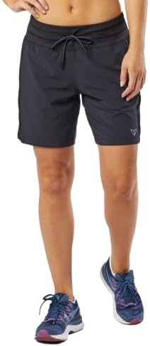 Дамски Спортни шорти KORSA Inspiration 7 инча с джобове | Свободно намаляване, Леки, Отводящие влага за джогинг, йога, фитнес зала