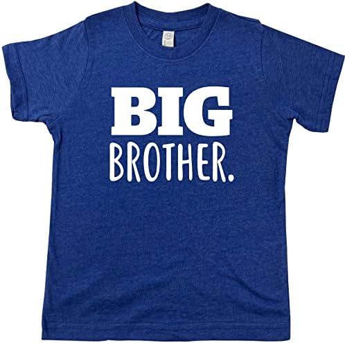 Тениски Sweet Little Tees с обявяването на Старши брат, Тениски Sibling Reveal, Повишени до тениски Big Brother за малки