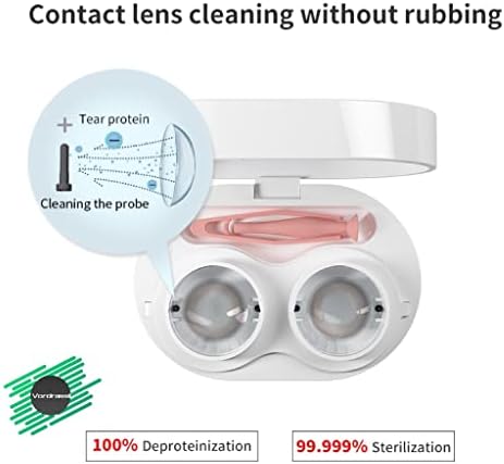 Устройство за почистване на контактни лещи VORDRASSIL MV5 с набор от инструменти за почистване на контактни лещи VORDRASSIL-3N