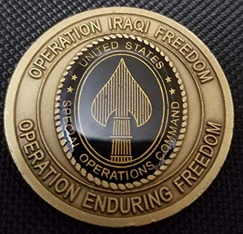 USSOCOM Командването за специални операции на САЩ на 10-та годишнина от събитията на 11 септември OEF монета повикване