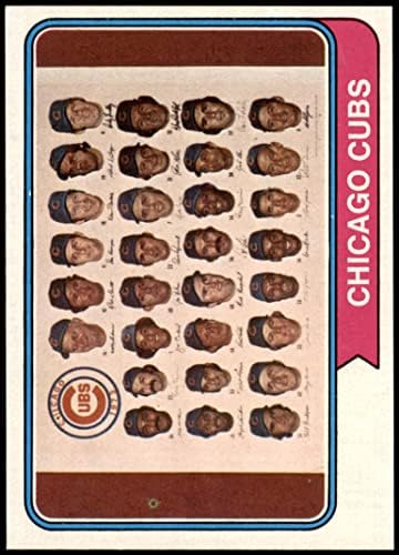 1974 Topps 211 Cubs Отбор Чикаго Къбс (Бейзболна картичка) NM/MT Къбс