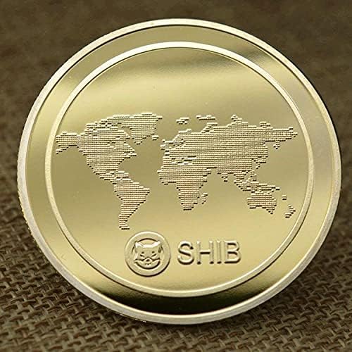 Любима Монета Възпоменателна Монета Shiba-Ин Монета Дожа Монета Позлатен Цифров Виртуална Монета Предизвикателство Монета