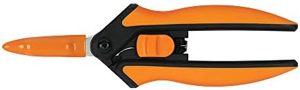 Ножици за подстригване с микроострым фитил Fiskars - 6 Градински ножици с Остър Прецизионно Заточенным острие от неръждаема