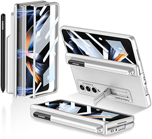 Калъф FYTON Galaxy Z Fold 4 с притежателя на S Pen калъф Z Fold 4 с притежателя на S Pen + Защита на панти + Стойка +