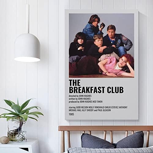 Плакати за естетиката на стаите в 90-те години, Плакат на филма Клуб закуска, плакат, Декоративна живопис с маслени бои,