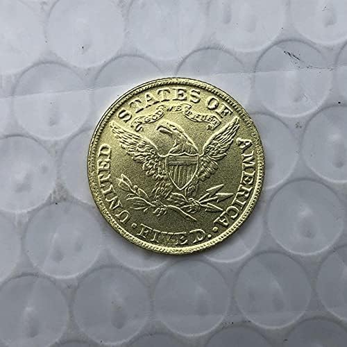 1866 Американски Монети Liberty Орел, Златна Криптовалюта, Любима Монета, Реплика, Възпоменателна Монета, Са Подбрани