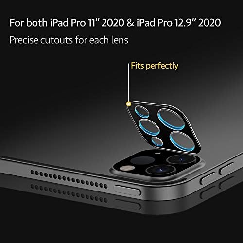 Магнитен калъф със защита от рикошет съпротивление esr и защитно фолио за екрана на обектива на камерата [2], съвместими с iPad Pro 12,9 инча (6/5/4-то поколение, 2022/2021/2020)