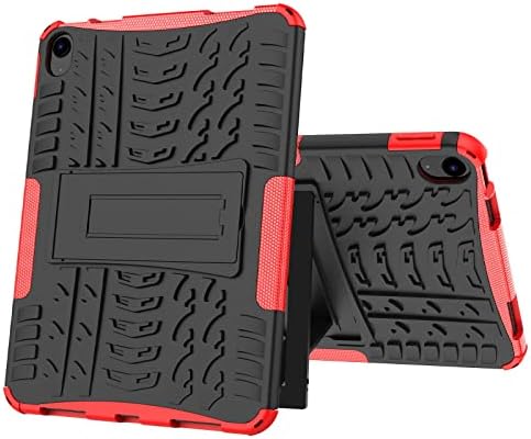 Защитен калъф MUUGO за таблет, съвместим с iPad на 10-то поколение, 10,9-инчов калъф 2022 година на издаване Шарки на гуми, устойчив на удари Защитен калъф от TPU + PC със Сгъваема