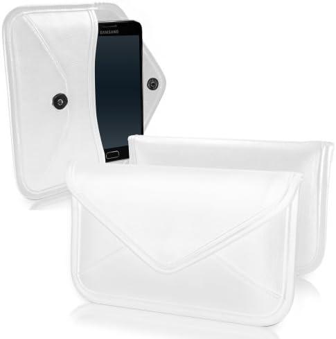 Калъф BoxWave, който е Съвместим с Huawei P50 (Case by BoxWave) - Луксозни Кожена чанта-месинджър, дизайн своята практика-плик