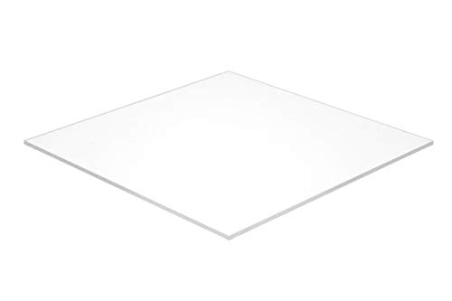 Акрилен лист от плексиглас Falken Design, бял, Прозрачен 32% (7328), 10 x 36 x 1/8