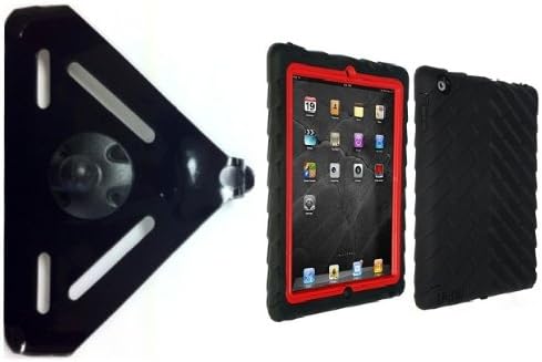Топката притежателя SlipGrip RAM 1 за таблет Apple iPad Mini с помощта на своята практика серия Gumdrop Drop Tech