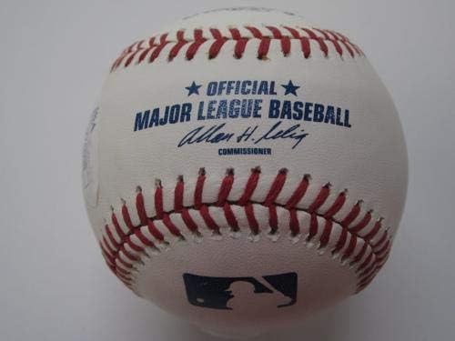 Франк Робинсън Кливланд Индианс подписа Официален договор ROMLB baseball JSA - Бейзболни топки с автографи
