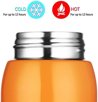 Детска бутилка за вода с вакуумна изолация Sprouts от неръждаема Стомана | 24 Часа в Студена, 12 часа топла | Множество