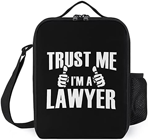 Повярвайте Ми, аз съм Адвокат Преносима Самозалепваща Чанта за Обяд, Чанта-Тоут за Храна, съд За Храна, Кутия За Работа,
