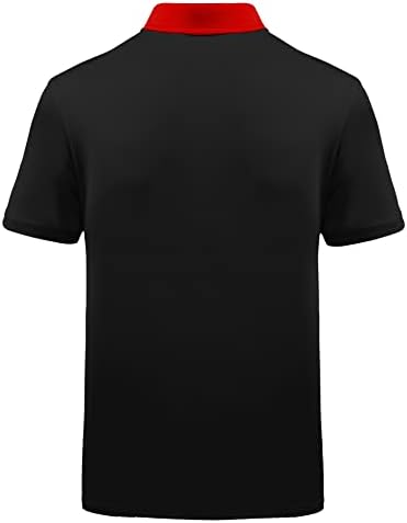 V VALANCH Мъжки Американски Риза с къси ръкави Falg с Къс Ръкав, Патриотическая Риза За изказвания, Забавна Риза За Голф