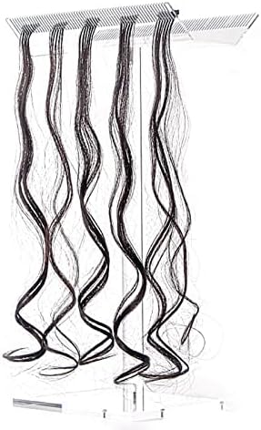 Акрилна поставка за удължаване на косата Shmian.Стойка за демонстрация на перуки, държач за удължаване на косата, поставка