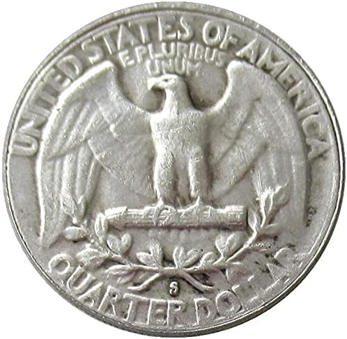 25 Цента на САЩ Вашингтон 1932 със сребърно покритие Копие на Възпоменателни монети