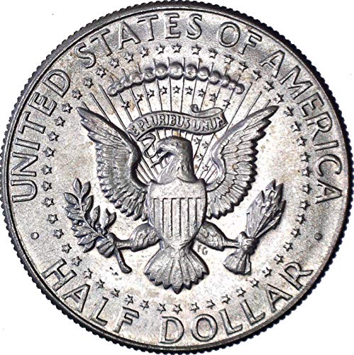 Сребърен Полдоллара Кенеди 1967 г. 50 цента На Около необращенном формата на