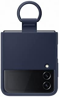 Официален силиконов калъф SAMSUNG с пръстен - за Samsung Galaxy Z Flip 4 - (розово), EF-PF721TPEGWW