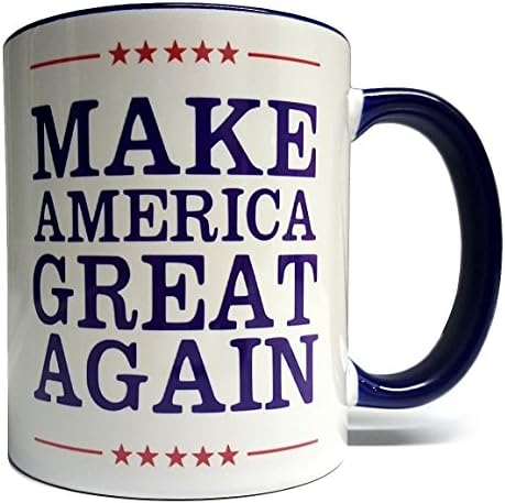 Чаша за Встъпването в длъжност на Доналд Тръмп Mean Muggin - Отново ще направим Америка Велика - Керамична чаша /Чаша