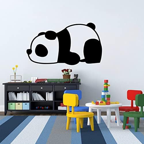 Панда Стенни Стикер с животни Художествена Vinyl Стикер Хол Украса на Интериора на Дома За Деца, Детска стая, Спалня