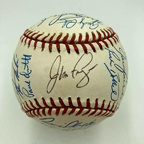 1992 Отбор Филаделфия Филис Подписа Официален договор с Националната бейзболна лига - Бейзболни топки с автографи