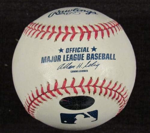 Играта на топка с Автограф на Карл Боулза Rawlings - B110 - Бейзболни топки с автографи