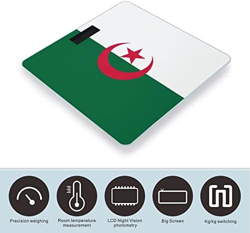 Везни за Претегляне на Хартата на Алжир Интелигентни Цифрови Везни за Баня, за Дома Спални