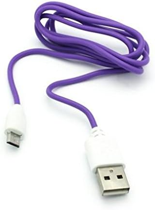 USB кабел с дължина 3 метра, захранващ Кабел за зарядно устройство microUSB, Тел власт, Съвместим с LG Aristo 4 Plus