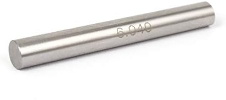 X-DREE Диаметър на 6,04 мм +/-0,001 mm Допуск GCR15 Контролен измервателен щифт (диаметър 6,04 мм +/- 0,001 mm Допуск GCR15 Comprobación del calibre за медицински специалисти