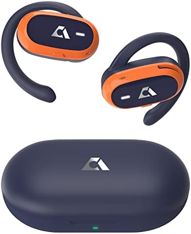 Безжични слушалки Lavales с отворени уши Bluetooth 5.2, спортни слушалки с въздушна проводимост, двойни 16,5 мм и динамични