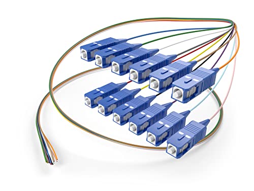 Продължителността на кабели от оптични влакна SpeedaLite UNC 1M Однорежимный 9/125 LC за откриването на 12 Нишки, 1 метър без опаковка