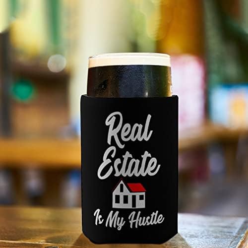 Real Estate is My Hustle за Многократна употреба поставки за чаши за кафе с Лед, Изолиран поставка за Чаши с Хубав Модел