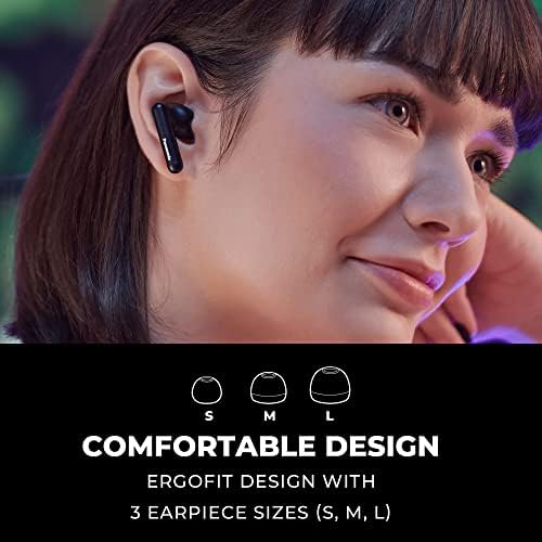 Безжични слушалки Panasonic ErgoFit True, ушите Bluetooth 5.3 с мощен бас XBS, калъф за зареждане – RZ-B110W