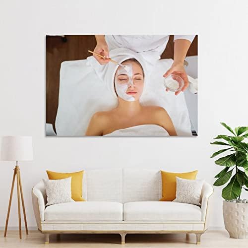 Салон за Красота Wall Art Decor Лицето II Салон за грижа за кожата Знак Реклама, Маркетинг Грижа За лицето Чист Грижи