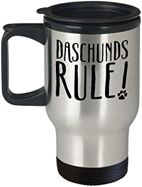 Пътна чаша Daschund - Подаръци за Любителите на Кучета