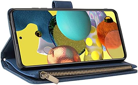 ZZXX Samsung Galaxy A52 5G Чанта-портфейл, Чанта-портфейл Galaxy A52 със слот за карти Премиум-клас от Мека Изкуствена