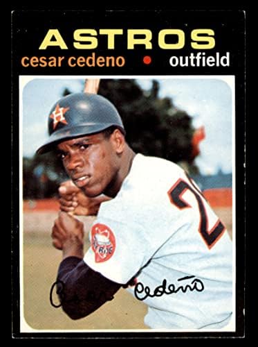 1971 Topps 237 Сезар Седено Хюстън Астрос (Бейзболна картичка) EX/MT Astros