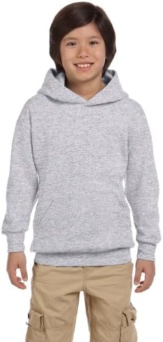 Младежки Пуловер с качулка Hanes ComfortBlend EcoSmart